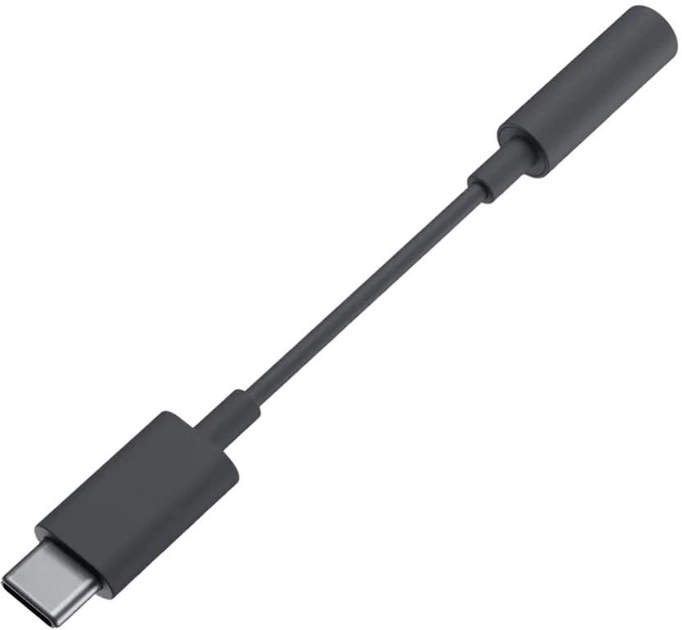 Adapter Dell USB Type-C - mini-Jack 3.5 mm Black (750-BBDJ) - obraz 1
