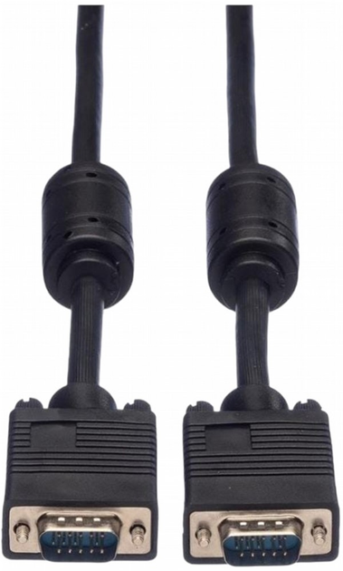 Kabel Roline VGA - VGA 2 m Black (1224396) - obraz 2
