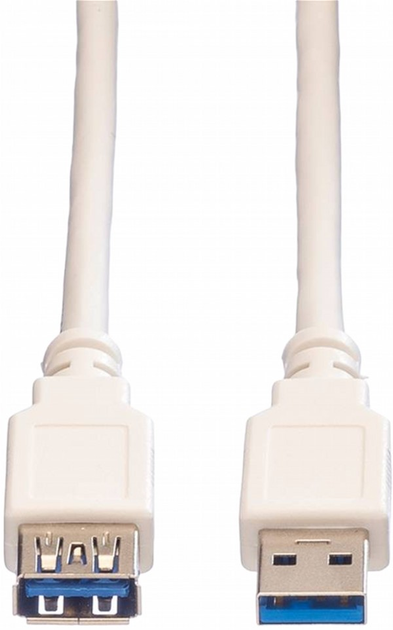 Kabel Value USB Type-A - USB Type-A 0.8 m Grey (11.99.8977) - obraz 2