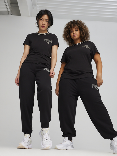 Спортивные штаны женские Puma Squad 67790101 M Черные (4099686766863 ...