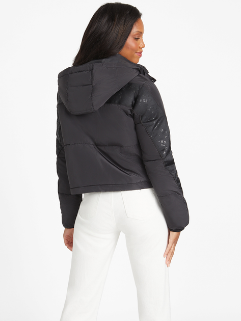 Зимова куртка жіноча Guess Q2BL07WF3H2-JBLK M Чорна (7619342230643) - зображення 2