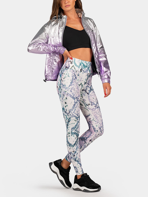 Спортивний топ жіночий Guess V2YP13MC03W XS Чорний (7617076247159) - зображення 3
