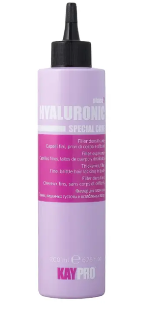 Уплотняющий филлер с гиалуроновой кислотой для тонких и ломких волос KayPro Hyaluronic Special Care, 200 мл - Фото 1 Уплотняющий филлер с гиалуроновой кислотой для тонких и ломких волос KayPro Hyaluronic Special Care, 200 мл - изображение 1