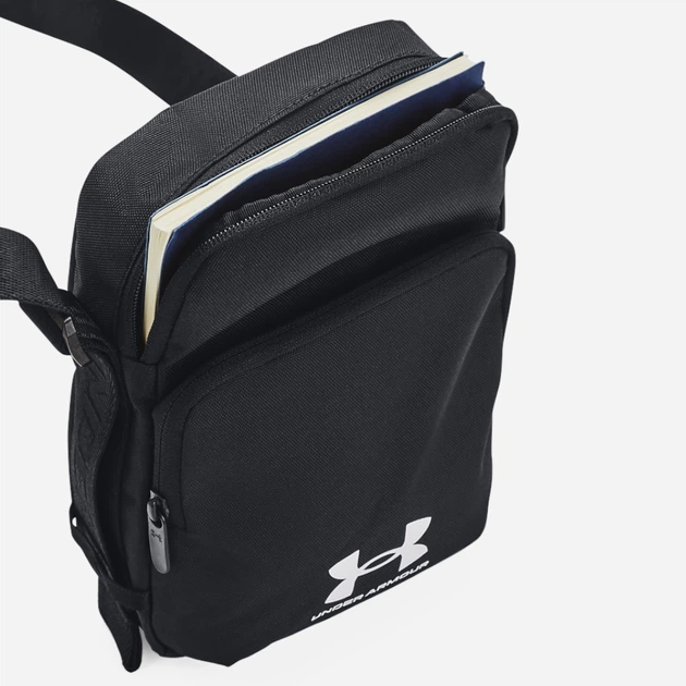 Спортивна сумка крос-боді через плече Under Armour UA Loudon Lite Crossbody 1381912-001 Чорна (196885524158) - изображение 7