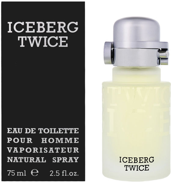 Woda toaletowa męska Iceberg Twice Men Spray 75 ml (8057714450258) - obraz 1