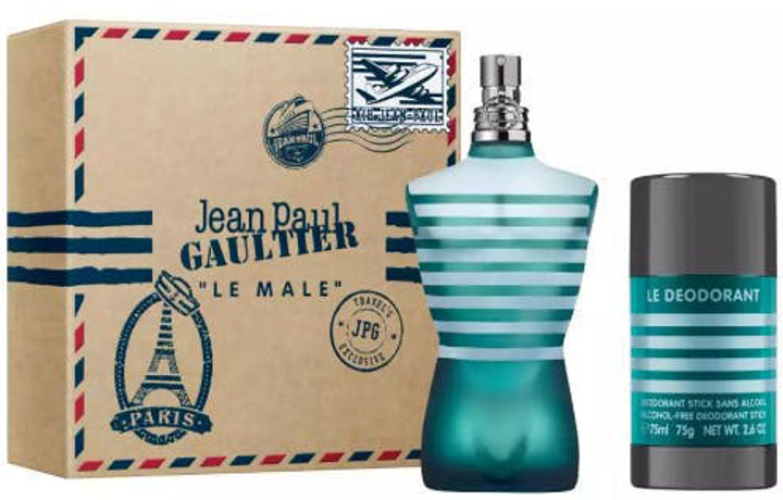 Zestaw Jean Paul Gaultier Gaultier Le Male Woda toaletowa 75 ml + dezodorant 75 g (8435415062473) - obraz 1
