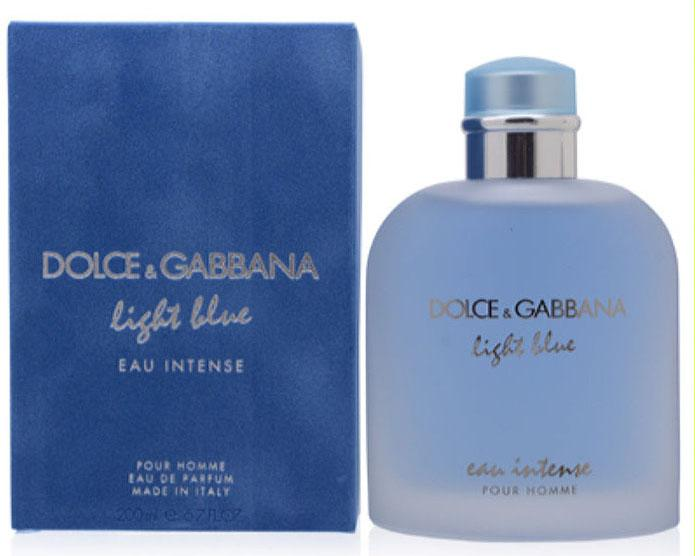 Woda perfumowana Dolce&Gabbana Light Blue Eau Intense Pour Homme 200 ml (8057971181407) - obraz 1