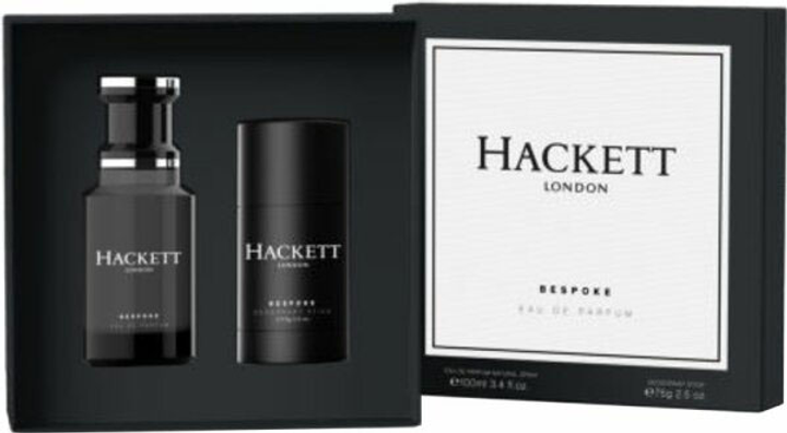 Zestaw męski Hackett Bespoke Woda perfumowana 100 ml + Dezodorant 75 g (8436581947328) - obraz 1