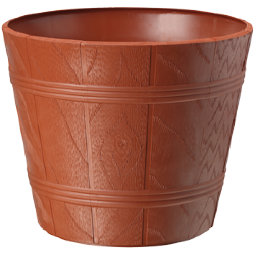 Горшок для цветов Derevo Elba-0 2,1 л терракот Form-Plastic - Фото 2 Горшок для цветов Derevo Elba-0 2,1 л терракот Form-Plastic - изображение 2