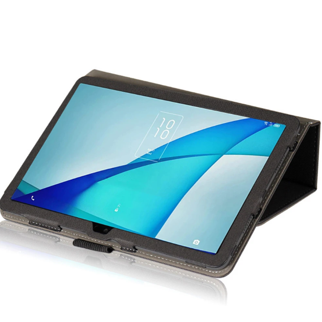 Чехол - книжка Textile Leather Case with Stand для Blackview Tab 60, Black - Фото 2 Чехол - книжка Textile Leather Case with Stand для Blackview Tab 60, Black - изображение 2