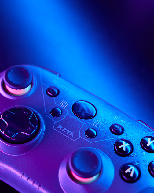 Бездротовий геймпад RZTK GamePad BT5.0 PC/iOS/Android/PS3/PS4 Grey - зображення 17