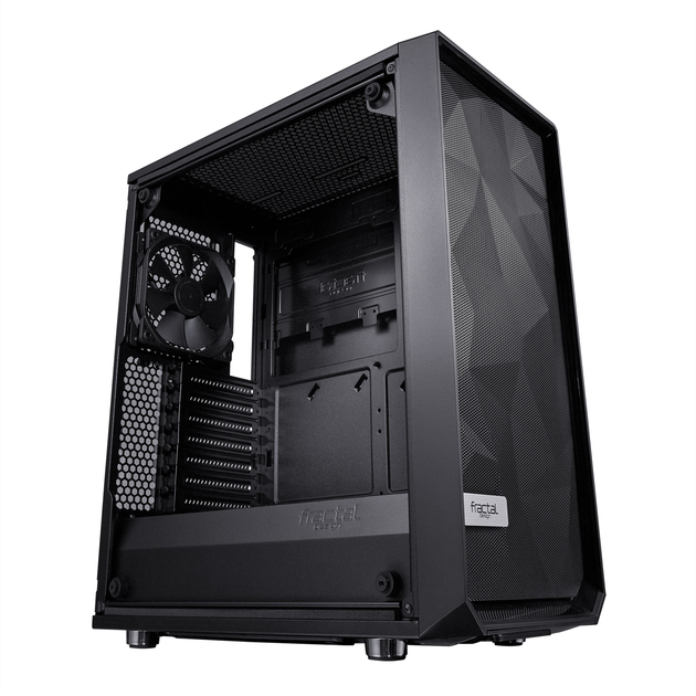 Obudowa Fractal Design Meshify C - TG Black (FD-CA-MESH-C-BKO-TGL) - obraz 5