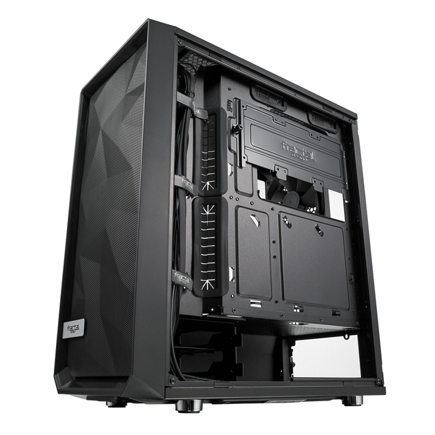 Obudowa Fractal Design Meshify C - TG Black (FD-CA-MESH-C-BKO-TGL) - obraz 15