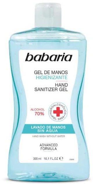 Антисептичний гель для рук Babaria Hand Sanitizer Gel 300 мл (8410412190084) - зображення 1