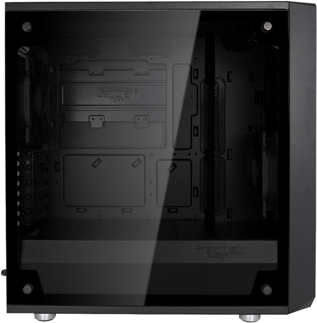 Obudowa Fractal Design Meshify C Mini - Dark TG Black (FD-CA-MESH-C-MINI-BKO-TGD) - obraz 5