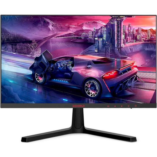Монітор KOORUI 24E4 24" VA FHD 165Hz 1ms Cinema screen Flecker-Free HDMI+DP Black Б/В - изображение 1