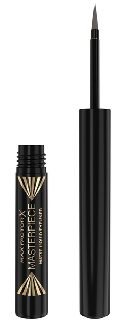 Eyeliner Max Factor Masterpiece Matte Liquid 02 Charcoal ciemno-szary 1.7 ml (3616304017476) - obraz 1