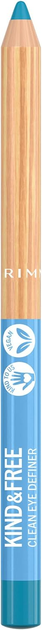 Kredka do oczu Rimmel London Kind & Free Clean Eye Definer 006 Anime Blue niebieska 1.1 g (3616303996031) - obraz 1