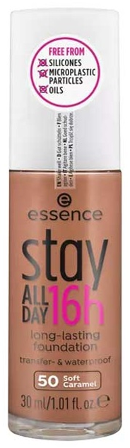 Праймер для обличчя Essence Stay All Day 16 h Long-lasting 50 Soft Caramel 30 мл (4059729308221) - зображення 1