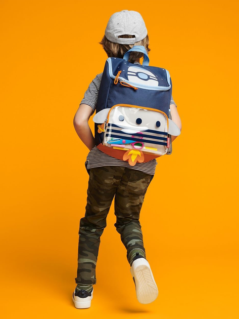 Dziecięcy plecak Skip Hop Spark Style Little Kid Backpack Rocket 8 l Wielokolorowy (195861223146) - obraz 4