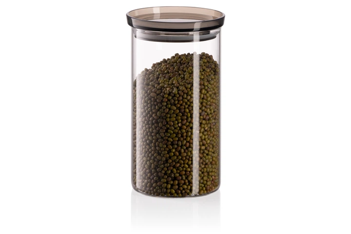 Банка для зберігання ARDESTO Fresh, 1150мл, скло, пластик, прозорий - Фото 3 Банка для зберігання ARDESTO Fresh, 1150мл, скло, пластик, прозорий - изображение 3