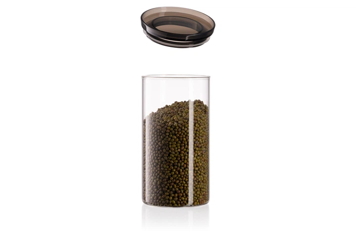 Банка для зберігання ARDESTO Fresh, 1150мл, скло, пластик, прозорий - Фото 4 Банка для зберігання ARDESTO Fresh, 1150мл, скло, пластик, прозорий - изображение 4