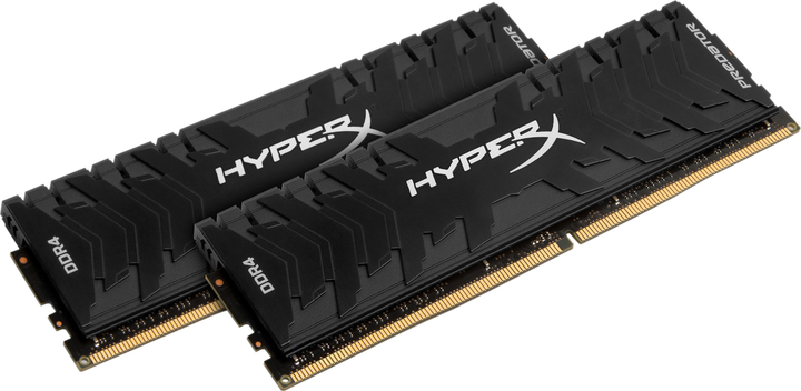 Оперативна пам'ять HyperX DDR4-3200 16384MB PC4-25600 (Kit of 2x8192) Predator Black (HX432C16PB3K2/16) - зображення 1