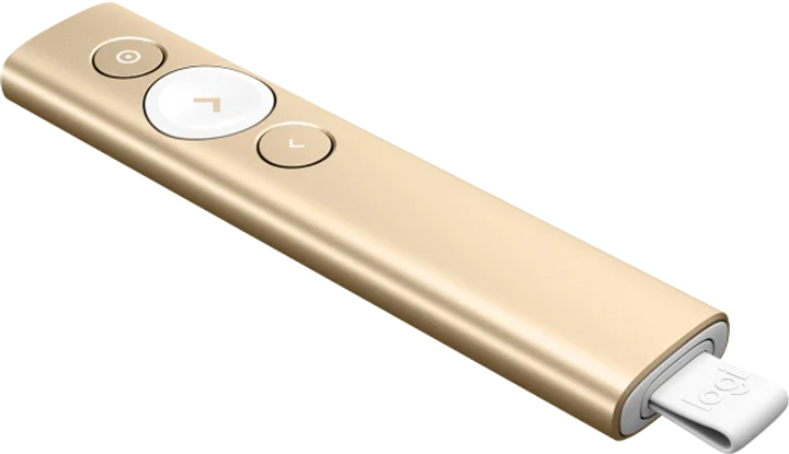 Презентер Logitech Spotlight Presentation Remote BT/WL GOLD (910-004862) - зображення 2