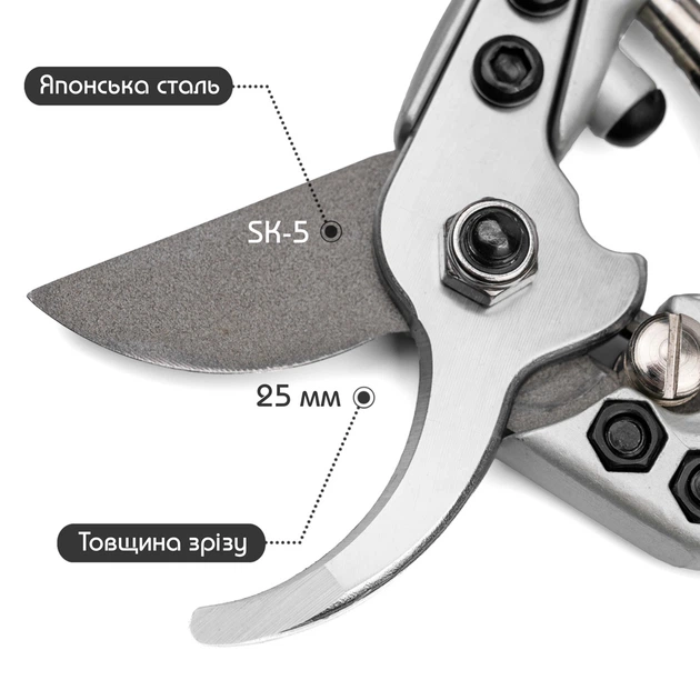 Секатор садовый SAGAWATA SW-827 - изображение 5