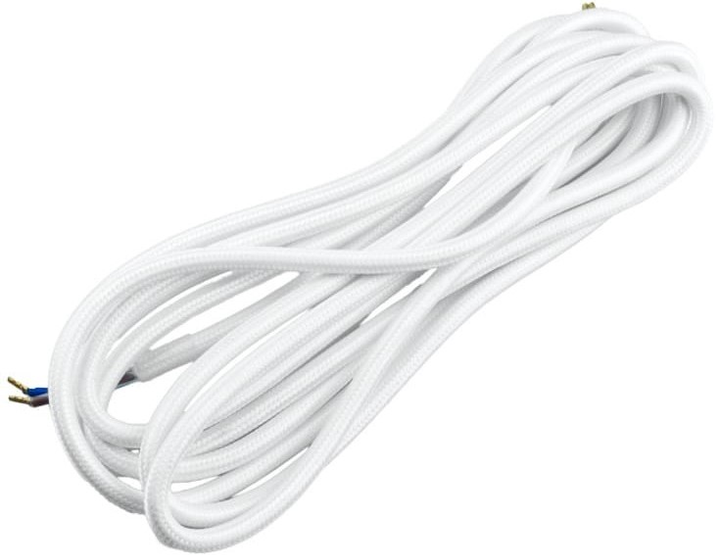 Електричний кабель в оплітці DPM 3 м білий (DIC0230) - зображення 2