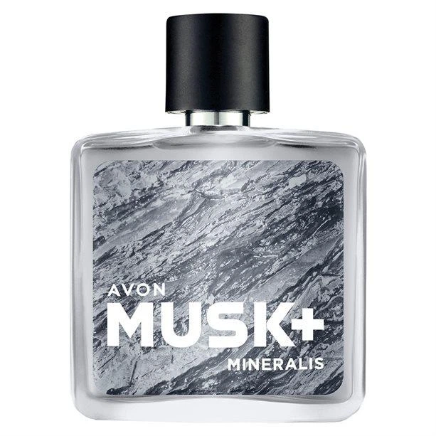 Чоловіча туалетна вода Avon Musk+ Mineralis 75 мл - Фото 1 Чоловіча туалетна вода Avon Musk+ Mineralis 75 мл - зображення 1