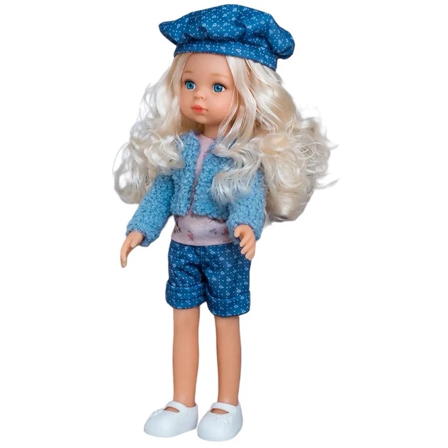 Кукла Little Milly, в голубом костюме, в коробке, высота 33 см - изображение 6