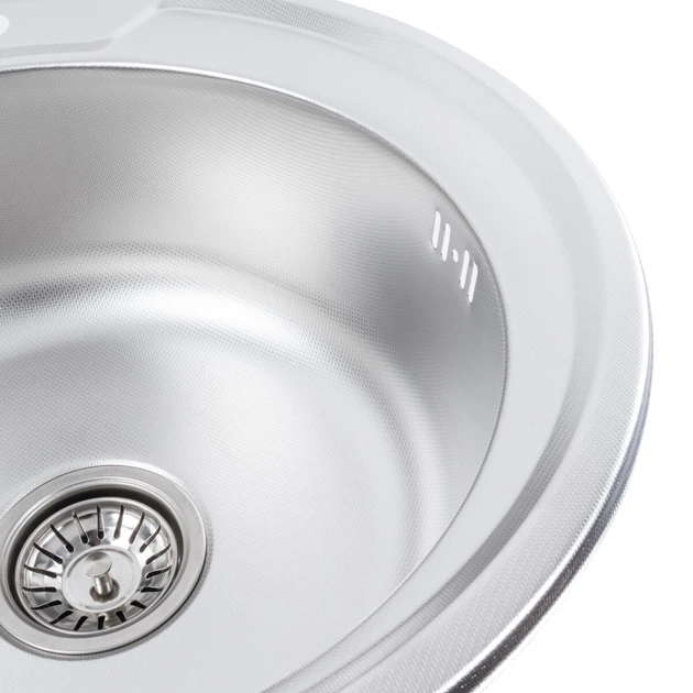 Мойка Кухонная Platinum 490 0,8/180 Мм Decor - изображение 4