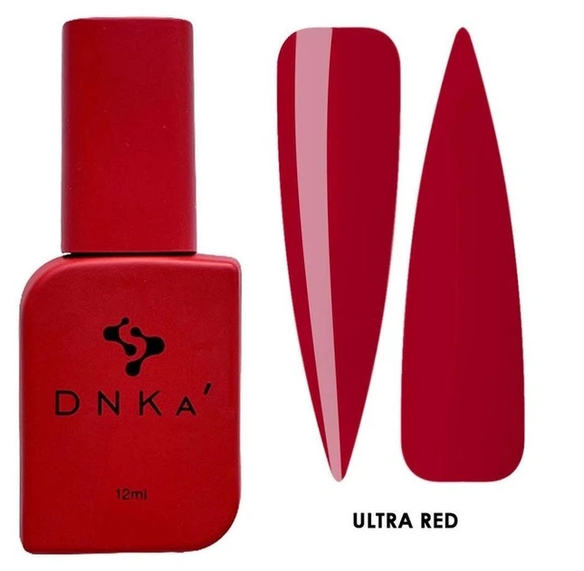 Гель-лак DNKa Gel Polish ULTRA RED красный 12 мл - Фото 1 Гель-лак DNKa Gel Polish ULTRA RED красный 12 мл - изображение 1