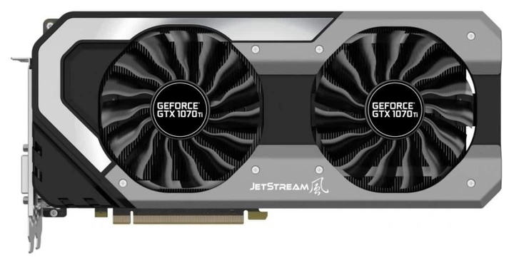 Видеокарта Palit GeForce GTX 1070 Super Jetstream 8GB GDDR5 Б/у - Фото 4 Видеокарта Palit GeForce GTX 1070 Super Jetstream 8GB GDDR5 Б/у - изображение 4