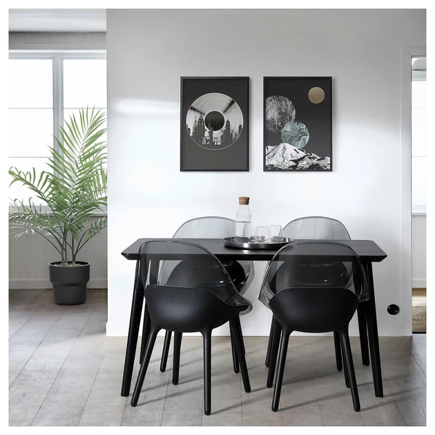 Стул IKEA BALTSAR, черный, 505.321.38 - изображение 10