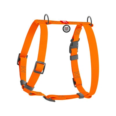 Шлея для собак WAUDOG Waterproof Н-подібна анатомічна L помаранчева (32634) - зображення 2