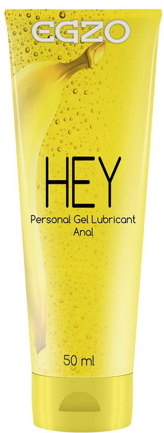Лубрикант EGZO Hey Personal Gel Lubricant із запахом банана 50 мл (5094028010009) - зображення 1