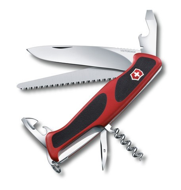 Складаний ніж Victorinox Ranger Grip 55 0.9563.C 12 функцій Vx0.9563.C - зображення 2