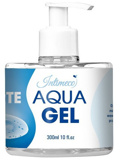 Żel Intimeco Aqua Forte Gel wodny nawilżający strefy intymne 300 ml (5906660368236) - obraz 1