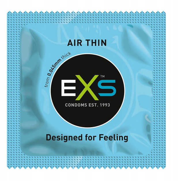 Prezerwatywy EXS Air Thin Condoms cienkie 12 szt (5027701000288) - obraz 1