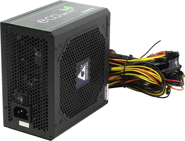Блок Живлення Chieftec GPE-700S, ATX 2.3, APFC, 12cm fan, КПД >85%, RTL - зображення 9