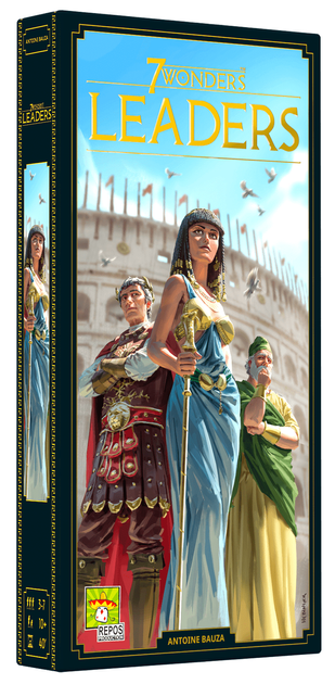 Dodatek do gry planszowej Asmodee 7 Wonders: Leaders 2nd Edition (5425016925348) - obraz 1