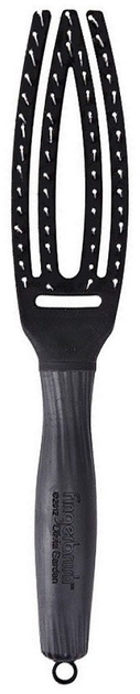 Szczotka Olivia Garden Fingerbrush Combo do włosów Czarny Small (5414343013927) - obraz 1