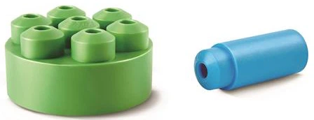 Klocki konstrukcyjne PolyM Budowniczy 80 elementów (6943478021518) - obraz 9