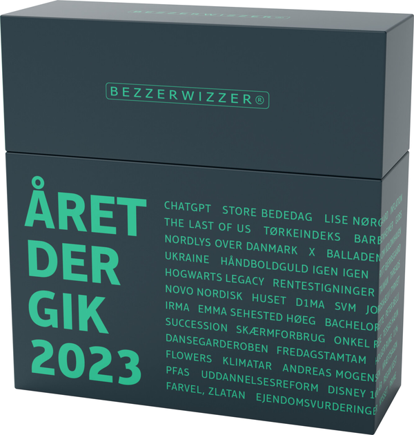 Настільна гра Bezzerwizzer Aret Der Gik 2023 (5704339010246) - зображення 1