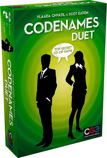 Настільна гра Czech Games Edition Codenames Duet (5714293000344) - зображення 1