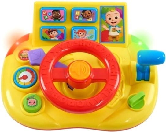 Zabawka edukacyjna CoComelon Learning Steering Wheel (0886144961335) - obraz 2
