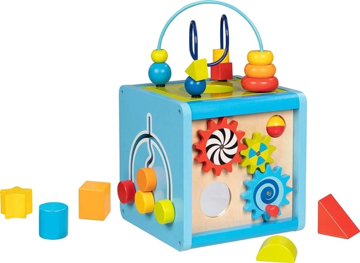 Розвиваюча іграшка Goki Activity cube (4013594587358) - зображення 2