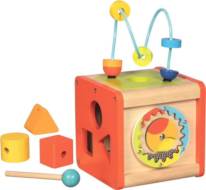 Zabawka edukacyjna Goki Activity cube beatbox (4013594599665) - obraz 2